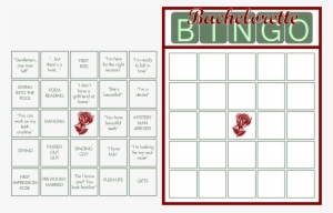 Hand Your Guests Their Bingo Cards With A Pair Of Scissors - Bachelorette Bingo Template