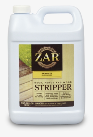 Zar® Deck, Fence And Wood Stripper - Fence