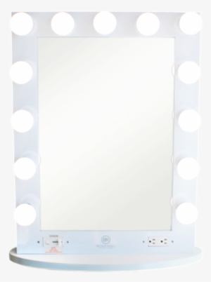 Hollywood Lights Makeup Vanity Mirror - Makeup Mirror With Lights Png