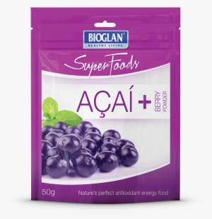 Acai Berry Powder - Bioglan Super Foods Acai & Berry Powder 50g