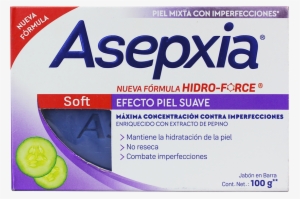 Jabon Barra Asepxia Soft X100gr - Productos Asepxia Peru