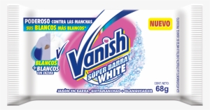 Vanish® Súper Barra White 68g - Vanish Oxi Action