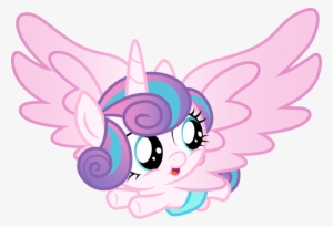Flying Flurry Heart By Cloudyglow - My Little Pony Flurry Heart Flying