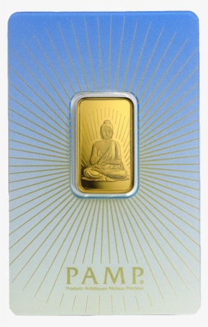 Pamp 'faith' Buddha 10g Gold Bar - Gold Biscuit In Ary