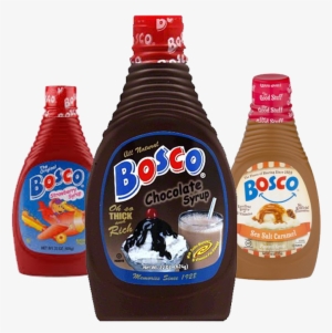 Chocolate And Other Flavored Syrups - Bosco Syrup, Chocolate - 22 Oz Bottle