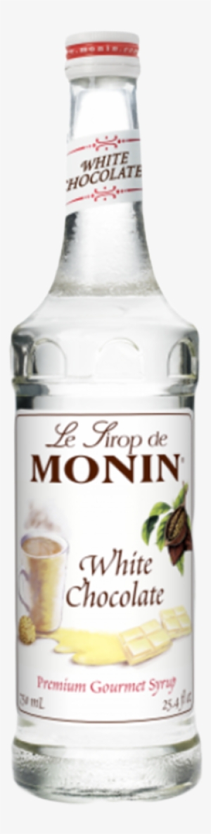 White Chocolate Syrup 750 Ml Bottle - Monin White Chocolate Syrup - 1l Case Of 4