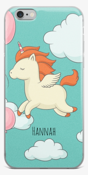 Baby Unicorn Custom Iphone Case Black - Wing