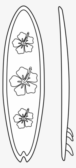 Clipart Royalty Free Stock Surf Board Pages Surfboards - Surfboard Coloring Page