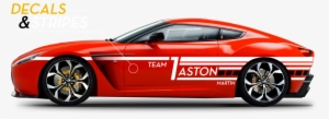 Car Wraps - Aston Martin V12 Vantage Zagato