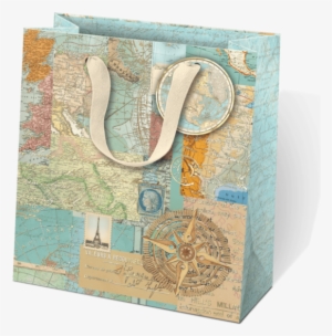 World Atlas Medium Gift Bag - World