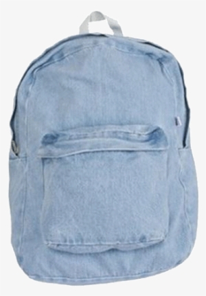 Itgirl Shop Vintage Denim School Bag Aesthetic Apparel, - Aesthetic Clothes Png