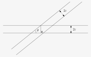 Intersection Of Two Infinite Strips - Diagram