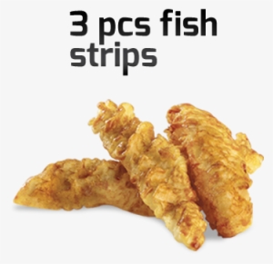3 Pice Fish Strips - Crispy Fish Rice Box