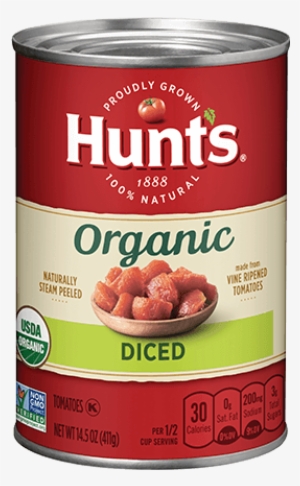 Organic Diced Tomatoes - Hunts Ketchup