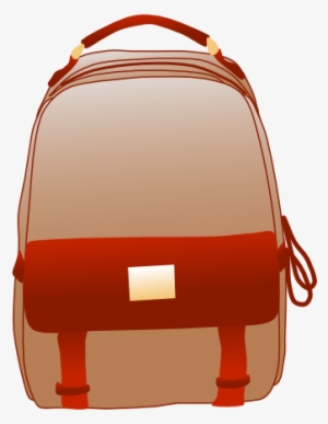 An Illustration Of A School Backpack - School