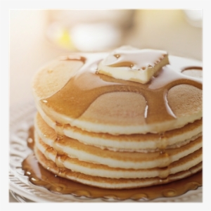 Stack Of Pancakes With Syrup And Butter Poster • Pixers® - Diner Meals
