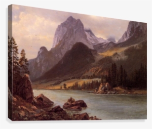 Rocky Mountain Canvas Print - Rocky Mountain Landscape Paintings
