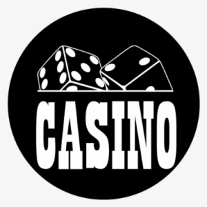 Casino Dice Gobo - Youtube Button Black And White