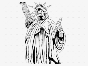 Statue Of Liberty Clipart Simple - Illustration