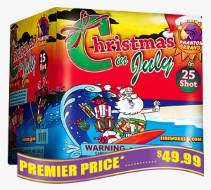 Christmas Of July 500 Gram Fireworks Repeater - Phantom Fireworks Christmas In July