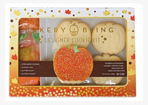 Bakery Bling Fall Designer Cookie Kit With Edible Glitter - Cookie Decorating
