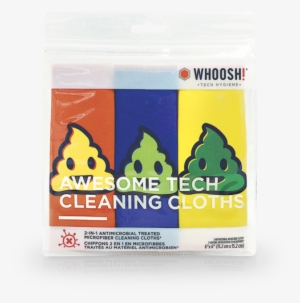 Whoosh! Awesome Tech Cleaning Cloths -3pk