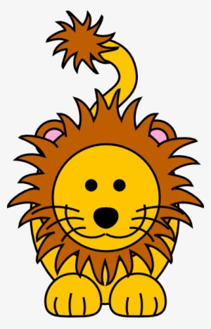 Cartoon Golden Lion Png Clip Art