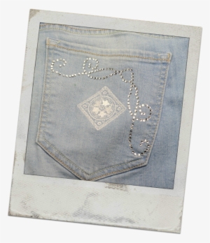 Embroidered Pocket - Pocket Embroidery On Denim