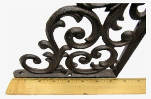 5 Of 6 New Set 4 Antique-style Cast Iron Rustic Fancy - Carving