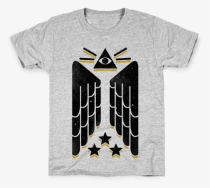 Illuminati Wings Kids T-shirt - Will Donate Organs To Ruth Bader Ginsburg