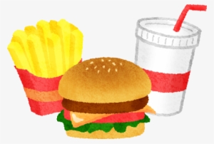 combo hamburguesa - illustration