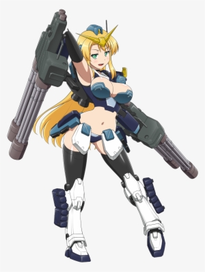 #gundam #gundamgirl #msgirl #robotgirl #mechamusume - Ms Girl Gundam Heavyarms Custom