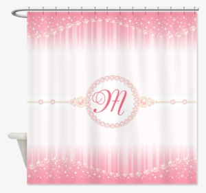Pink Bling Princess Shower Curtain On Cafepress - Falling Down In Shower
