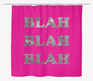 Blah Shower Curtain - Window Valance