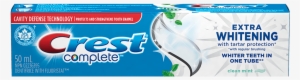 Crest Complete Extra Whitening With Tartar Protection - Crest Complete Extra Whitening Clean Mint Toothpaste