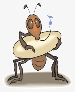 Ant Rocking Egg To Sleep Svg Clip Arts 486 X 597 Px
