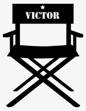 Director's Chair Customisable Sticker - Finse