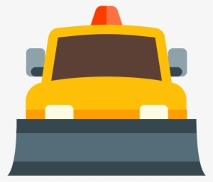 This Icon Depicts A Snow Plow Truck - Snowplow