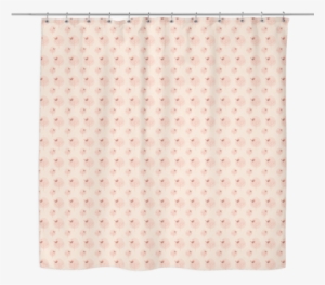 Unique Designer Fabric Shower Curtain Of A Mosaic Of - Polka Dot