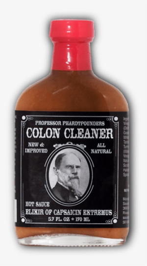 Barbecue Sauce Clipart Transparent - Professor Phardtpounders Colon Cleaner Hot Sauce -
