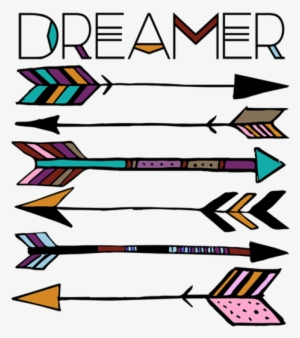 Dreamer With Arrows - Clip Art