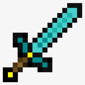 16x16 Diamond Sword - Minecraft Sword