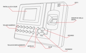 Botones Y Funciones De Los Relojes Checadores - Diagram