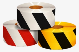 Dual Color Diagonal Safety Stripe Tape - 2 Inch X 18 Yd Safety Tape