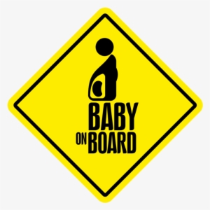Baby On Board Sign - Hidden School Bus Stop Sign