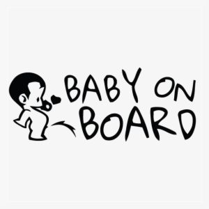 Baby On Board - Naamstickers Baby On Board