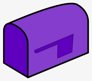 Purple Mailbox Clip Art - Purple Mailbox Clipart