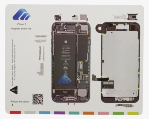Iphone 7 Magnetic Screw Mat - Iphone 7 Plus Screw Map