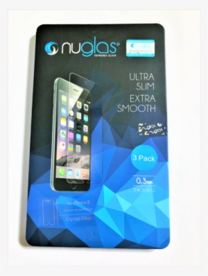 Tempered Glass Screen Protector For Iphone 8, 7, 6s - Nuglas Protection D'écran En Verre Trempé Pour Iphone