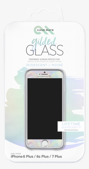 Iridescent Gilded Glass Iphone 7 Plus Screen Protector